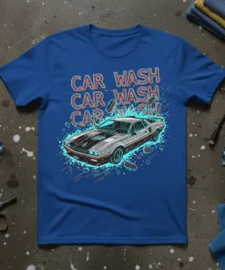 Car Wash Car Wash Car Wash Retro Car T-Shirt