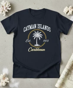 Cayman Islands Est. 1503 Caribbean T-Shirt Vacation Souvenir