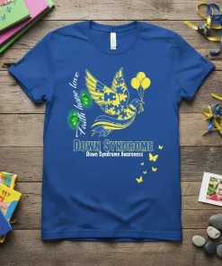 Down Syndrome Awareness Faith Hope Love T-Shirt