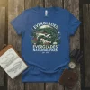 Everglades National Park Est 1947 t-shirt design with an alligator, swamp plants, and moon