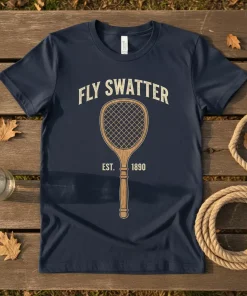 Fly Swatter Est. 1890 Vintage Pest Control T-Shirt