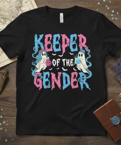 Keeper of the Gender Ghost Reveal T-Shirt Party Gift